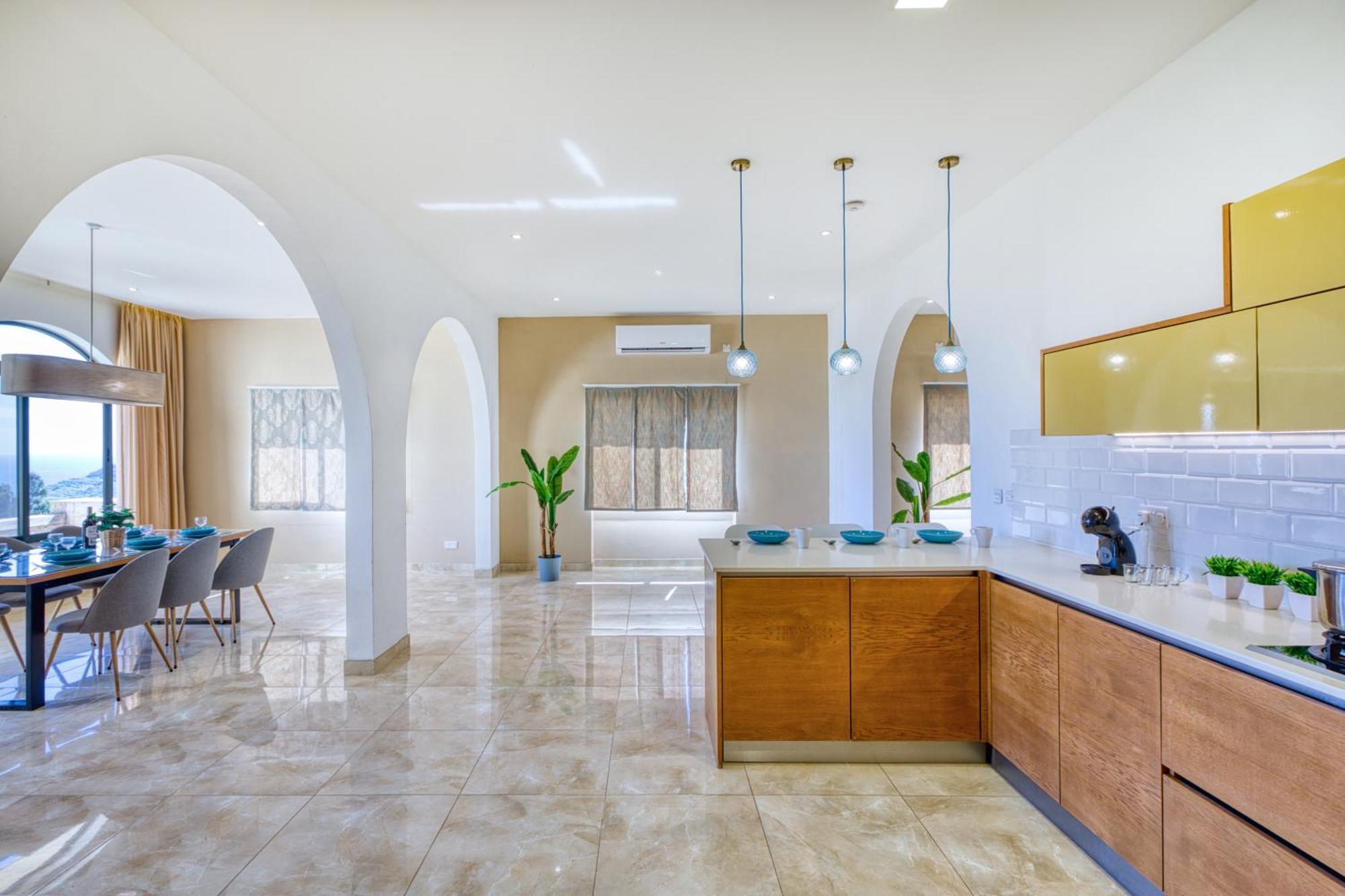 Spacious, Bright, Valley & Sea View Maisonette Xaghra Luaran gambar