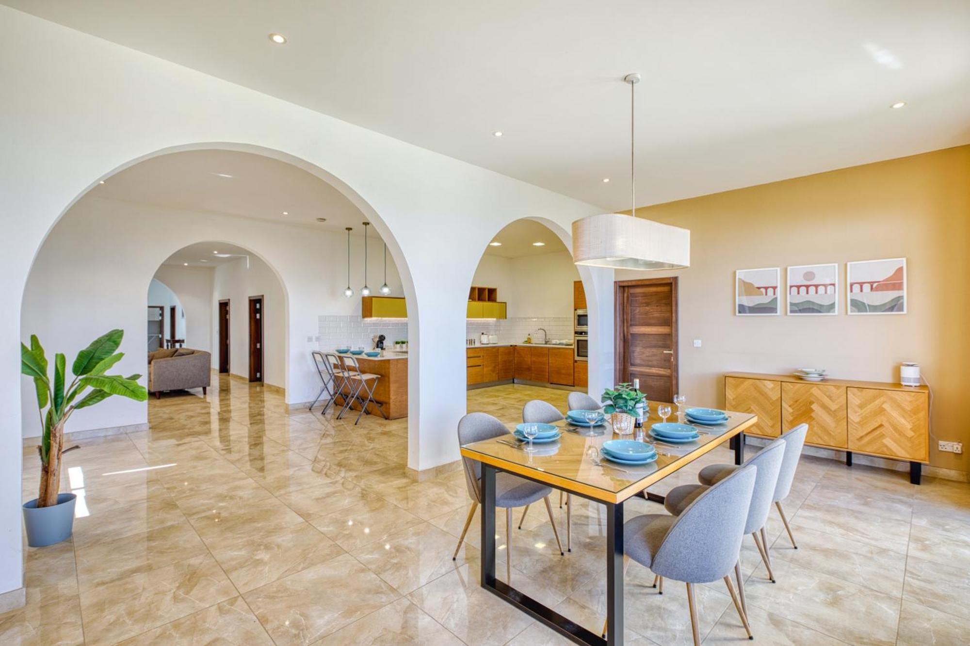 Spacious, Bright, Valley & Sea View Maisonette Xaghra Luaran gambar